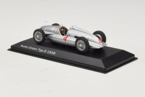 Auto Union Typ D #4 Prata Minichamps 1:43 5030900703 Metal - imagem 3 de 4