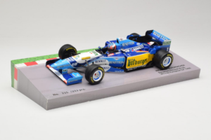 Benetton B195 Renault #1 M. Schumacher European GP Winner F1 World Champion 1995 Minichamps 1:18 513953201 Metal - imagem 2 de 7