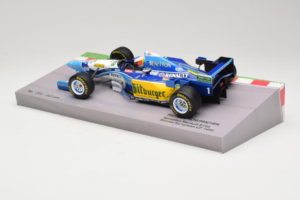Benetton B195 Renault #1 M. Schumacher European GP Winner F1 World Champion 1995 Minichamps 1:18 513953201 Metal - imagem 5 de 7