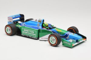 Benetton Ford B194 #5 M. Schumacher Demonstration Run Belgian GP 2017 Minichamps 1:18 510941705 Metal - imagem 4 de 6