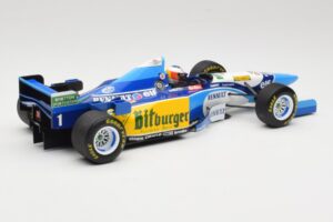 Benetton Renault B195 #1 M. Schumacher Winner Belgian GP 1995 Minichamps 1:18 510952901 Metal - imagem 2 de 6