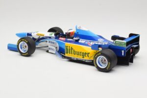 Benetton Renault B195 #1 M. Schumacher Winner Belgian GP 1995 Minichamps 1:18 510952901 Metal - imagem 5 de 6