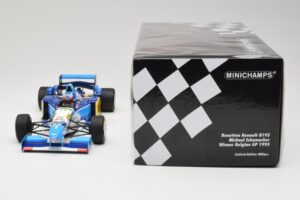 Benetton Renault B195 #1 M. Schumacher Winner Belgian GP 1995 Minichamps 1:18 510952901 Metal - imagem 6 de 6