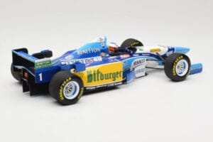 Benetton Renault B195 #1 M. Schumacher Winner German GP 1995 Minichamps 1:18 510952701 Metal - imagem 2 de 6