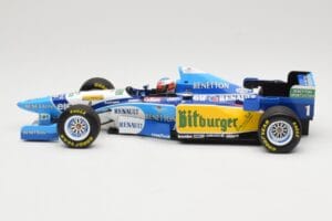 Benetton Renault B195 #1 M. Schumacher Winner German GP 1995 Minichamps 1:18 510952701 Metal - imagem 3 de 6