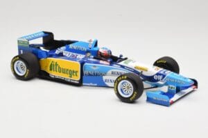 Benetton Renault B195 #1 M. Schumacher Winner German GP 1995 Minichamps 1:18 510952701 Metal - imagem 4 de 6