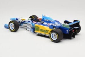 Benetton Renault B195 #1 M. Schumacher Winner German GP 1995 Minichamps 1:18 510952701 Metal - imagem 5 de 6