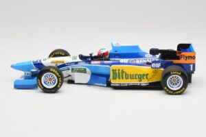 Benetton Renault B195 #1 M. Schumacher Winner Monaco GP 1995 Minichamps 1:18 510952301 Metal - imagem 3 de 6