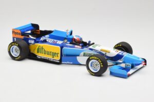 Benetton Renault B195 #1 M. Schumacher Winner Monaco GP 1995 Minichamps 1:18 510952301 Metal - imagem 4 de 6