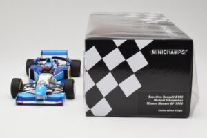 Benetton Renault B195 #1 M. Schumacher Winner Monaco GP 1995 Minichamps 1:18 510952301 Metal - imagem 6 de 6