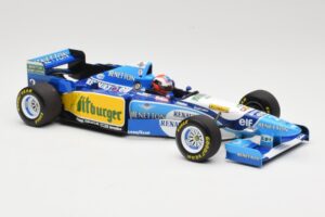 Benetton Renault B195 #2 J. Herbert Winner British GP 1995 Minichamps 1:18 110950802 Metal - imagem 4 de 6