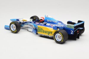 Benetton Renault B195 #2 J. Herbert Winner British GP 1995 Minichamps 1:18 110950802 Metal - imagem 5 de 6