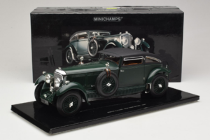 Bentley 6.5 Litre Gurney Nutting Saloon Blue Train Special Verde Minichamps 1:18 100139520 Metal - imagem 8 de 8