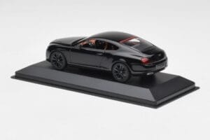 Bentley Continental GT Preto Com Jantes Pretas Minichamps 1:43 BENTLEY002 Metal - imagem 3 de 4