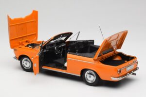 BMW 1600 Cabriolet Laranja Minichamps 1:18 100021030-O Metal - imagem 5 de 8