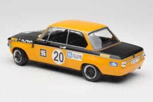 BMW 1600 E10 #20 Alpina H. Marko Class Winner Austria Trophy Salzburg ETCC 1970 Minichamps 1:18 155702620 Metal - imagem 5 de 6