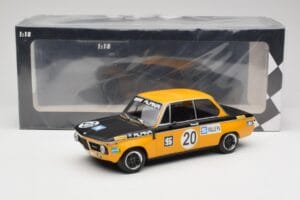 BMW 1600 E10 #20 Alpina H. Marko Class Winner Austria Trophy Salzburg ETCC 1970 Minichamps 1:18 155702620 Metal - imagem 6 de 6