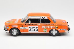 BMW 2002 Jagermeister #255 W. Stiller Rally Monte Carlo 1973 IXO 1:18 18RMC165 Metal - imagem 3 de 6