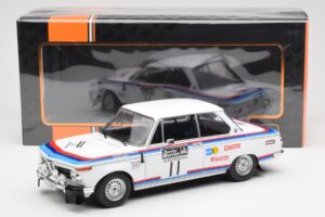 BMW 2002 #11 A. Warmbold / J. Todt RAC Rally 1973 IXO 1:18 18RMC164 Metal - imagem 6 de 6