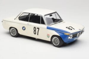 BMW 2002 Tii E10 #87 H. Hahne Grand Prix Brno 1969 Minichamps 1:18 155692787 Metal - imagem 4 de 6