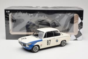 BMW 2002 Tii E10 #87 H. Hahne Grand Prix Brno 1969 Minichamps 1:18 155692787 Metal - imagem 6 de 6