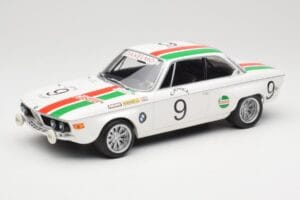 BMW 2800 CS E9 #9 Castrol BMW T. Moorkens / E. Haxhe 24 Hours of Spa 1971 Minichamps 1:18 155712709 Metal