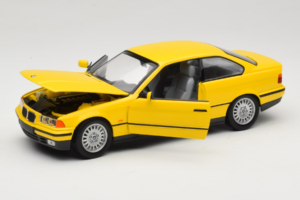 BMW 3 Series E36 Coupe Amarelo UT Models 1:18 180023320 Metal - imagem 2 de 8
