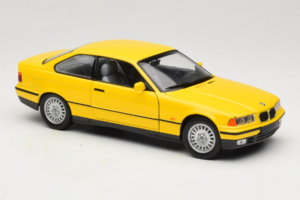 BMW 3 Series E36 Coupe Amarelo UT Models 1:18 180023320 Metal - imagem 6 de 8