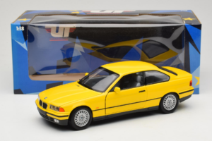 BMW 3 Series E36 Coupe Amarelo UT Models 1:18 180023320 Metal - imagem 8 de 8