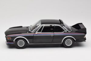 BMW 3.0 CSL E9 Preto Minichamps 1:18 180029025 Metal - imagem 4 de 8