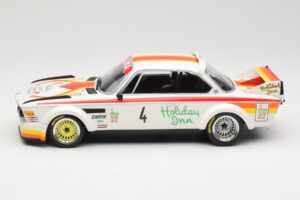 BMW 3.0 CSL E9 Juma Tuning J. Corbisier / T. Joosen / L. Berndtson GP Nurburgring 1976 Minichamps 1:18 155762504 Metal - imagem 3 de 6