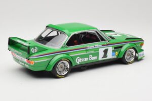 BMW 3.0 CSL E9 #1 Alpina G. Nilsson / D. Quester Winners Nürburgring 1977 Minichamps 1:18 155772501 Metal - imagem 2 de 6