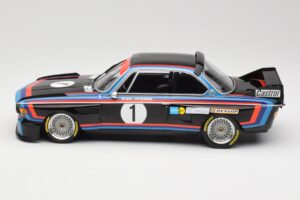 BMW 3.0 CSL E9 #1 BMW Motorsport H-J. Stuck Winner Norisring Trophy 1974 Minichamps 1:18 155742691 Metal - imagem 3 de 6