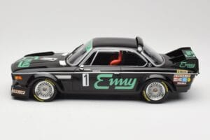 BMW 3.0 CSL E9 #1 F. Grano / P. Xhenceval GP Brno 1978 Minichamps 1:18 155782501 Metal - imagem 3 de 6