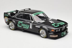 BMW 3.0 CSL E9 #1 F. Grano / P. Xhenceval GP Brno 1978 Minichamps 1:18 155782501 Metal - imagem 4 de 6