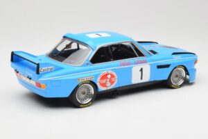 BMW 3.0 CSL E9 #1 Precision Liegeoise J. Peltier / C. Lafosse Winners 4 Hours Monza 1974 Minichamps 1:18 155742681 Metal - imagem 2 de 6
