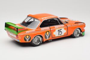 BMW 3.0 CSL E9 #15 Jägermeister Racing N. Lauda / G. Joisten 6 Hours Nurburgring 1973 Minichamps 1:18 155732615 Metal - imagem 2 de 6