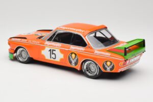 BMW 3.0 CSL E9 #15 Jägermeister Racing N. Lauda / G. Joisten 6 Hours Nurburgring 1973 Minichamps 1:18 155732615 Metal - imagem 5 de 6