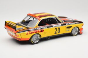 BMW 3.0 CSL E9 #20 BMW Faltz Alpina W. Werner / H. Schommers Norisring Trophy 1974 Minichamps 1:18 155742620 Metal - imagem 2 de 6