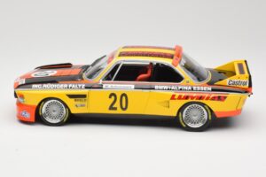 BMW 3.0 CSL E9 #20 BMW Faltz Alpina W. Werner / H. Schommers Norisring Trophy 1974 Minichamps 1:18 155742620 Metal - imagem 3 de 6