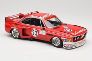 BMW 3.0 CSL E9 #23 Faltz Alpina A. de Fierlant / H. Grohs Zandvoort Trophy 1975 Minichamps 1:18 155752623 Metal - imagem 4 de 6