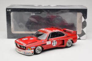 BMW 3.0 CSL E9 #23 Faltz Alpina A. de Fierlant / H. Grohs Zandvoort Trophy 1975 Minichamps 1:18 155752623 Metal - imagem 6 de 6