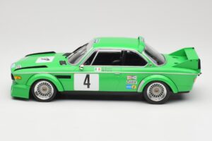 BMW 3.0 CSL E9 #4 Jolly Club Milano C. Finotto / C. Facetti Winners ETCC Zandvoort 1979 Minichamps 1:18 155792504 Metal - imagem 3 de 6