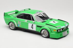 BMW 3.0 CSL E9 #4 Jolly Club Milano C. Finotto / C. Facetti Winners ETCC Zandvoort 1979 Minichamps 1:18 155792504 Metal - imagem 4 de 6