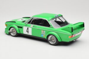 BMW 3.0 CSL E9 #4 Jolly Club Milano C. Finotto / C. Facetti Winners ETCC Zandvoort 1979 Minichamps 1:18 155792504 Metal - imagem 5 de 6