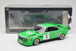 BMW 3.0 CSL E9 #4 Jolly Club Milano C. Finotto / C. Facetti Winners ETCC Zandvoort 1979 Minichamps 1:18 155792504 Metal - imagem 6 de 6