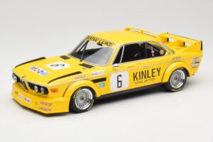 BMW 3.0 CSL E9 #6 Luigi Racing E. Van Hove / P. Xhenceval Winners Brands Hatch 500km 1979 Minichamps 1:18 155792506 Metal