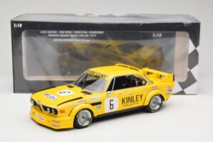 BMW 3.0 CSL E9 #6 Luigi Racing E. Van Hove / P. Xhenceval Winners Brands Hatch 500km 1979 Minichamps 1:18 155792506 Metal - imagem 6 de 6