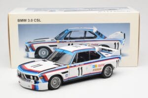 BMW 3.0 CSL #11 C. Amon / H. Stuck 24 Hours of Spa 1973 AUTOart 1:18 87347 Metal - imagem 8 de 8
