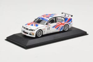 BMW 320i E46 #11 A. Priaulx ETCC Champion 2004 Minichamps 1:43 400042411 Metal - imagem 2 de 4